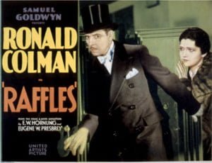 Poster Of Raffles 1930 Film