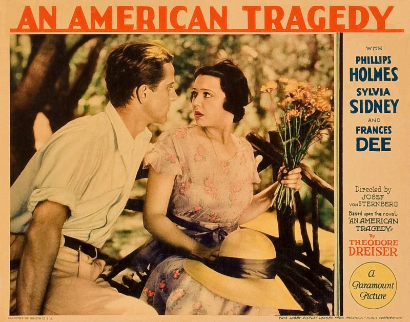 An American Tragedy 1931 Lobby Card