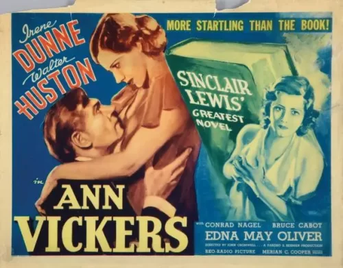 Ann Vickers Lobby Card Walter Huston Irene Dunne