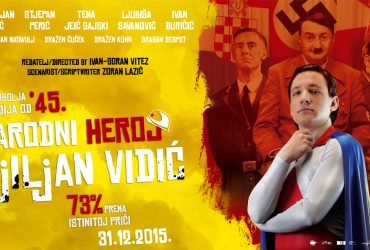 This comedy of the absurd is set in the Nazi puppet Independent State of Croatia (NDH) during World War II. The hero, Ljiljan is a young peasant poet who joins the Partisan movement just before it falls apart, abandoned by its leader Tito. The last remaining hope for resisting Nazism is to assassinate Hitler. Ljiljan's task is to write a song that will allow his Partisan band to infiltrate the inner sanctum of the SS - by entering an SS talent show. If they win the competition, they will be invited to perform before Hitler and the NDH's high command. This is a satirical coming-of-age tale with a difference, capturing the craziness, comedy and horror of war in the Balkans. Opširnije o filmu OVDJE Watch Narodni heroj Ljiljan Vidić/ Shooting Stars (2015) Croatian Film