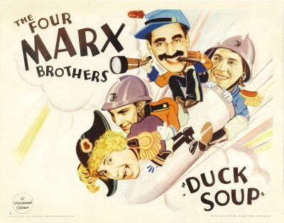 Duck Soup 1933 Poster Style B Half Sheet