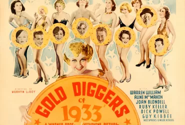 Gold Diggers Of 1933 Half Sheet Poster