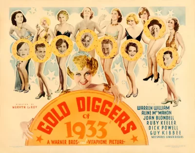 Gold Diggers Of 1933 Half Sheet Poster