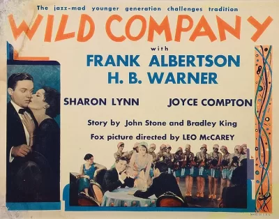 Watch Wild Company (1930) American Film