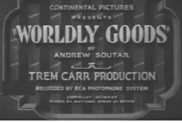 Watch Worldly Goods (1930)