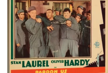 Pardon Us Lobbycard Stan Laurel Walter Long Oliver Hardy 19312407874