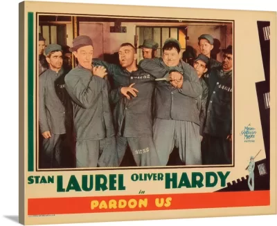 Pardon Us Lobbycard Stan Laurel Walter Long Oliver Hardy 19312407874