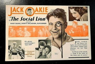 Watch The Social Lion (1930)