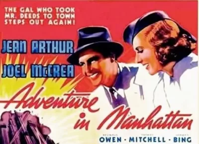 Watch Adventure In Manhattan 1936