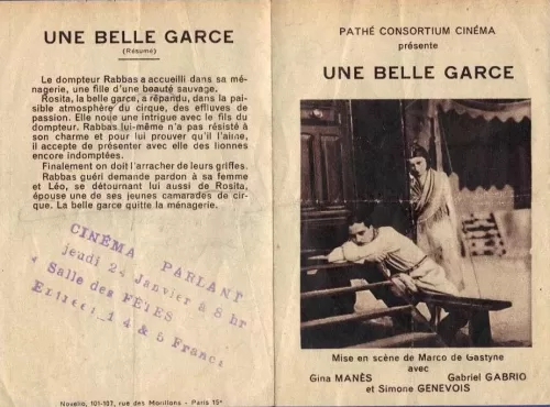 Watch Une Belle Garce 1930 French Film