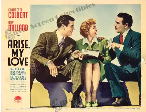 Watch Arise My Love 1940 American Film