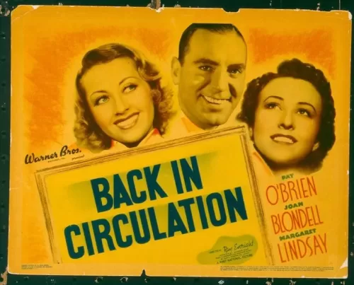 Watch Back In Circulation 1937 American Film