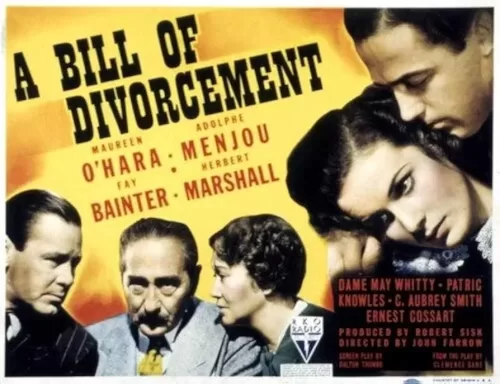 Watch A Bill Of Divorcement (1940) American Film