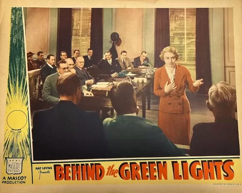 Watch Behind The Green Lights (1935) American Film