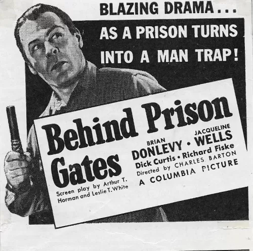 Watch Behind Prison Gates (1939). American Film