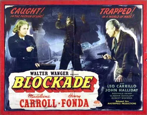 Watch Blockade. (1938) American Film