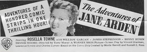 Watch The Adventures Of Jane Arden (1939) American Film